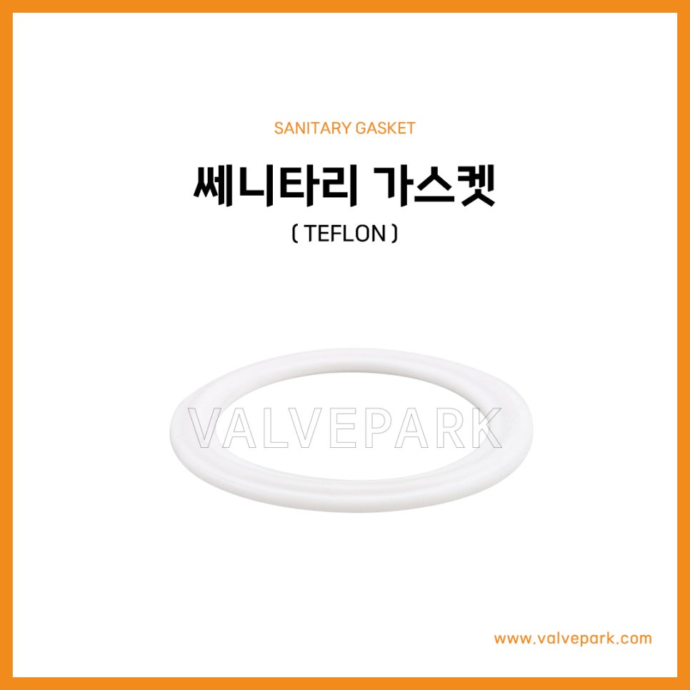 Sanitary Gasket in Teflon (PTFE)