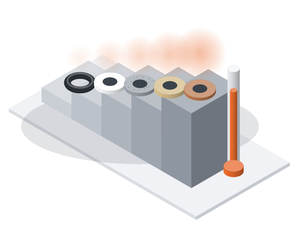 씰·시트 재질을 온도로 고르는 법 (PTFE, PEEK, Viton, EPDM) 사진 3