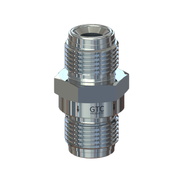 GTC CV4 UHP Check Valve (Bulk Flow)