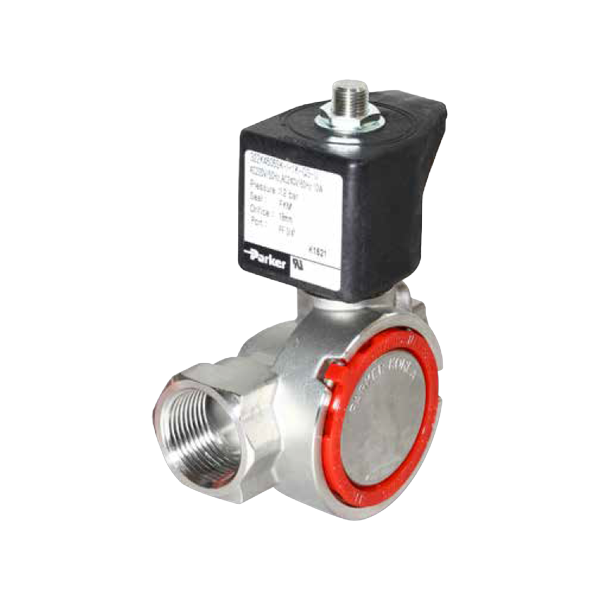 Parker 322 Series Pilot-Operated Solenoid Valve (2/2-way NO)