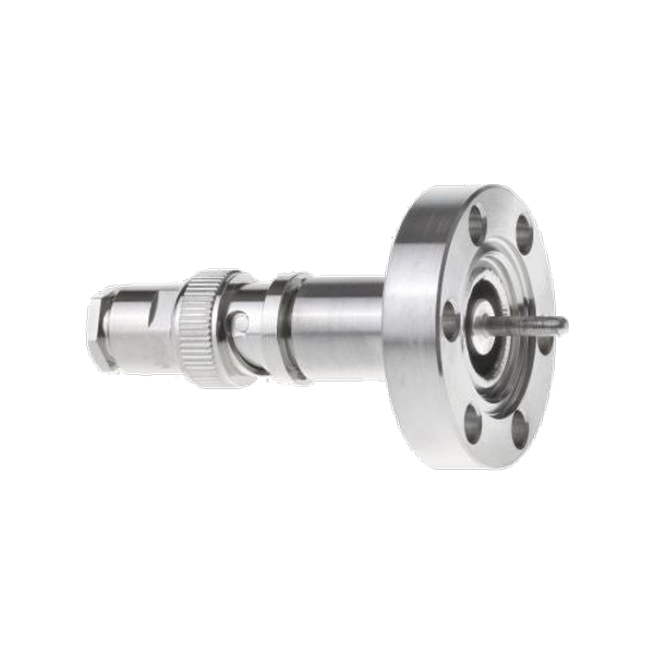 Leybold Coaxial RF Feedthrough BNC
