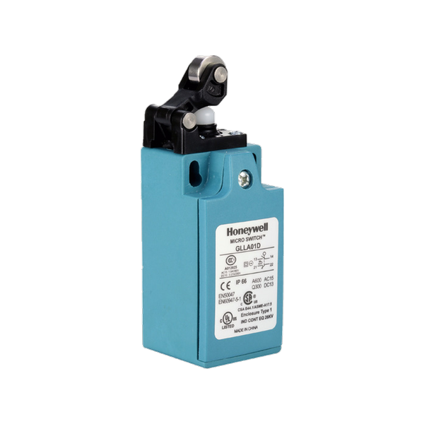 Honeywell GLL Miniature Industrial Limit Switch - Top Horizontal Roller Lever (GLLD01B)