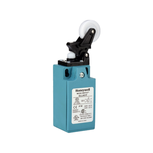 Honeywell GLL Miniature Industrial Limit Switch - Top Vertical Roller Lever (GLLF01B)