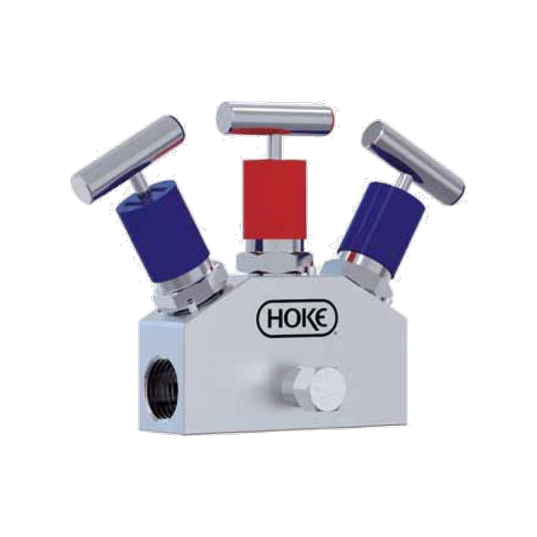 HOKE HM8322 더블 블록·블리드 밸브