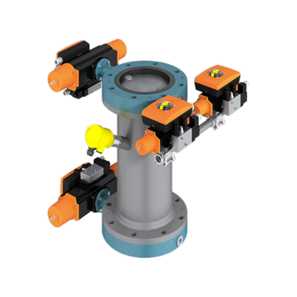 EBRO Cycle Lock 분체 배출 로크 밸브