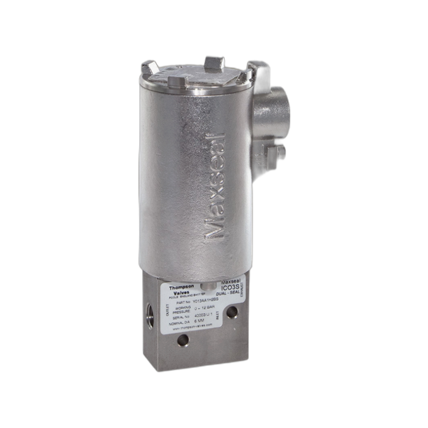 Maxseal ICO3S Ex ia Intrinsically Safe Solenoid Valve ICO3S Ex ia