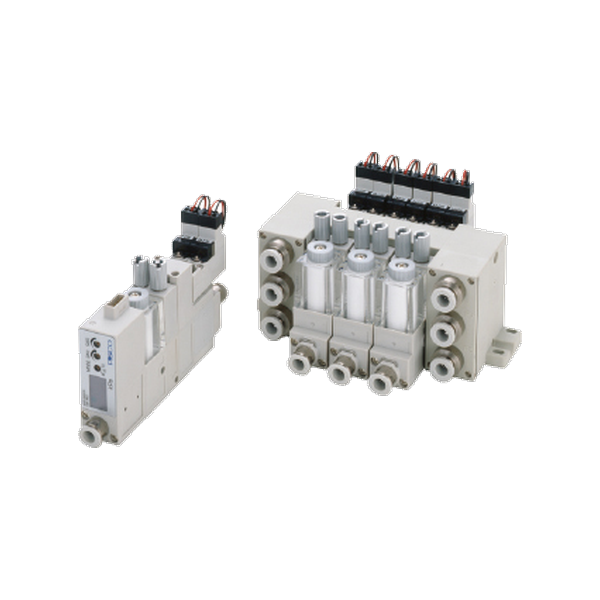 CKD VSJP/VSJPM 진공 스위칭 유닛 (20mm 폭 일체형) VSJP/VSJPM