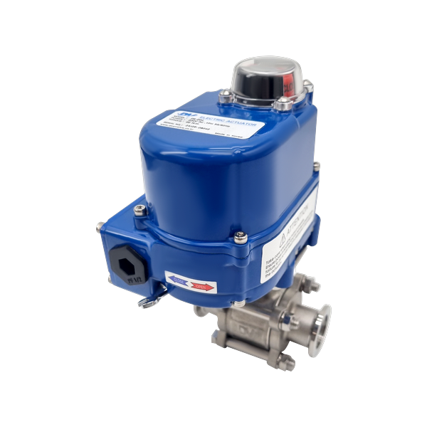 Vacuum 2-Way Electric Ball Valve (SUS316) PVVE-09
