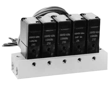 CKD GFAG Direct Acting 3-Port Solenoid Valve for Compressed Air, Manifold (Special Purpose)