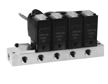 CKD GFGB Direct Acting 2-Port Solenoid Valve for Dry Air, Manifold (Special Purpose)