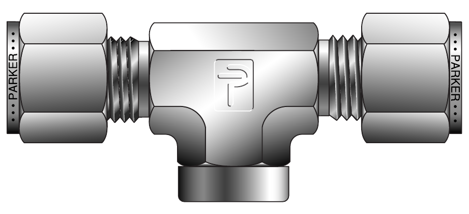 Parker CPI / A-LOK NPT Female Branch Tee (OBZ / FBT)