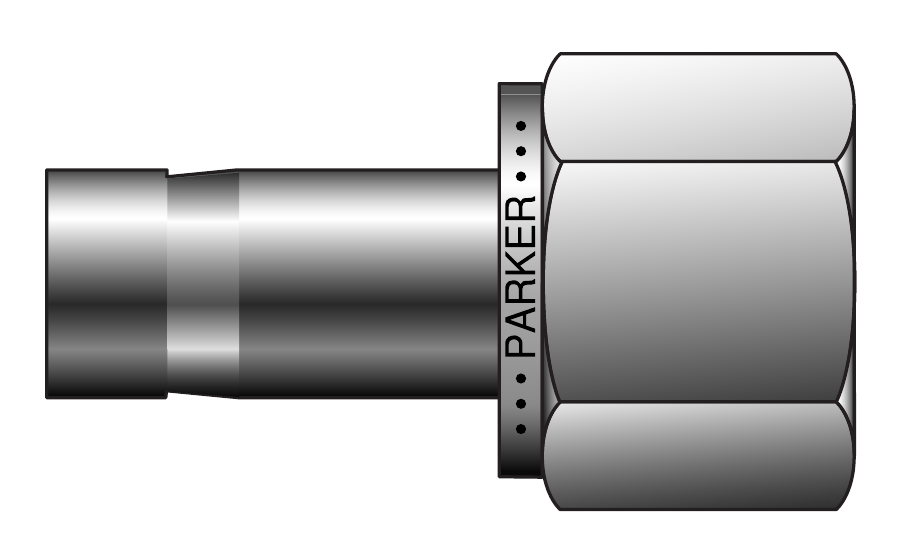 Parker CPI·A-LOK NPT 튜브 엔드 암 어댑터 (T2HG / FA)
