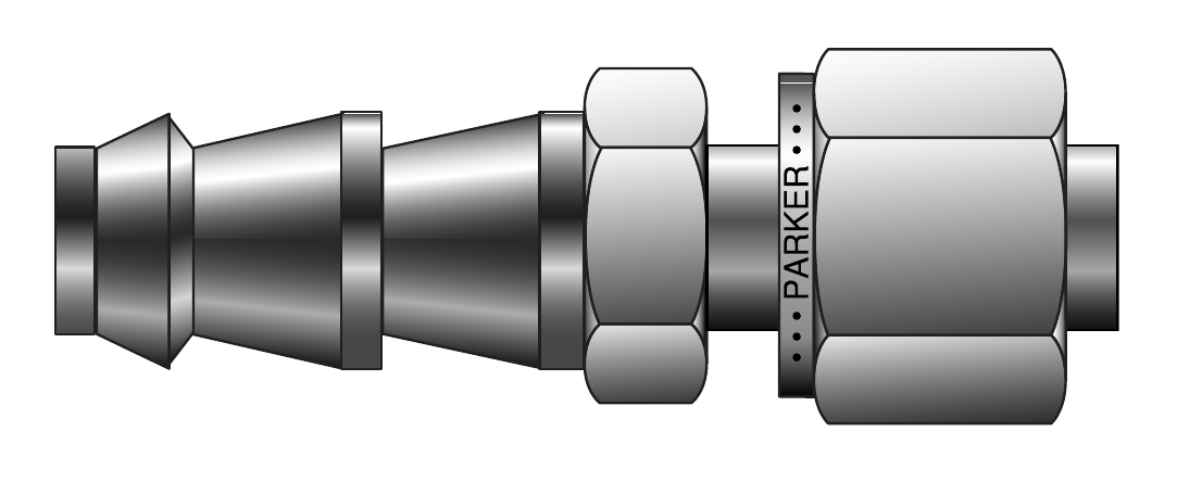 Parker CPI·A-LOK 푸시락 CPI·A-LOK 어댑터 (P2BZ6 / P2LZ6)
