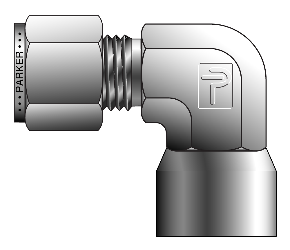 Parker CPI·A-LOK 소켓 웰드 엘보 (ZEBW / ZELW)